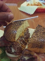 Bacon Blue Cheese Burger