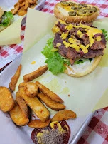 Bacon Cheese Burger with Jalapeños
