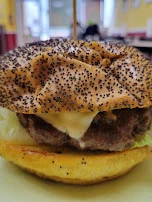 Mushroom Cheese Burger